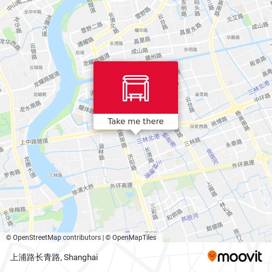 上浦路长青路 map