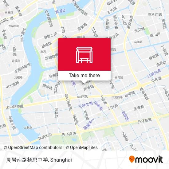 灵岩南路杨思中学 map
