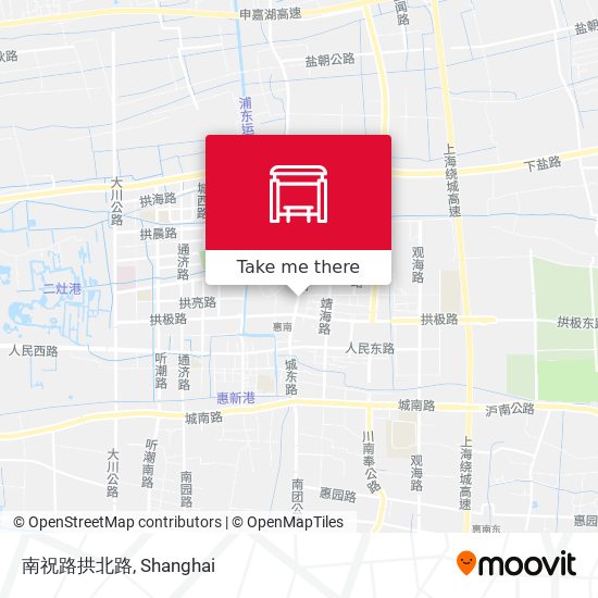 南祝路拱北路 map