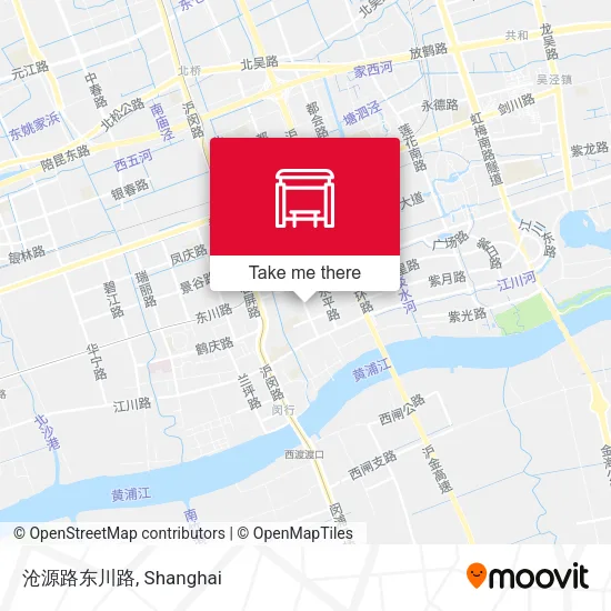 沧源路东川路 map