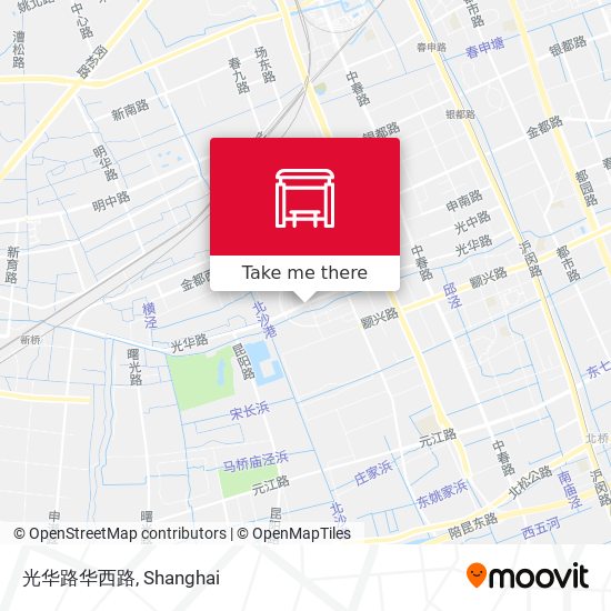 光华路华西路 map