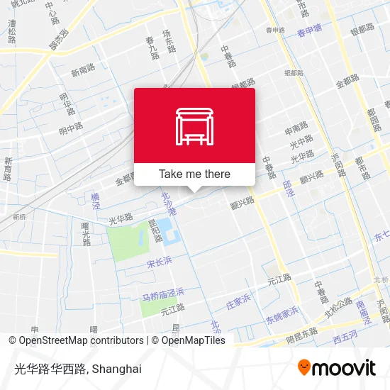 光华路华西路 map