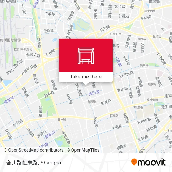 合川路虹泉路 map