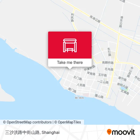 三沙洪路中街山路 map