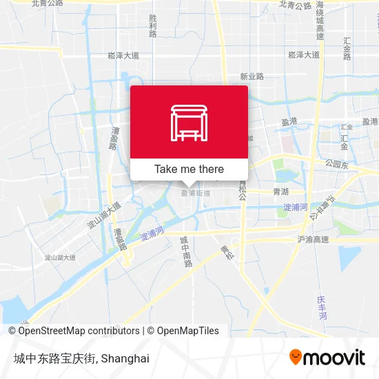 城中东路宝庆街 map
