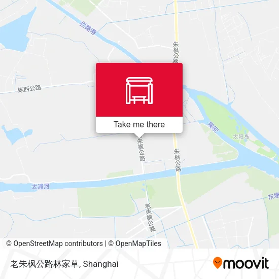 老朱枫公路林家草 map