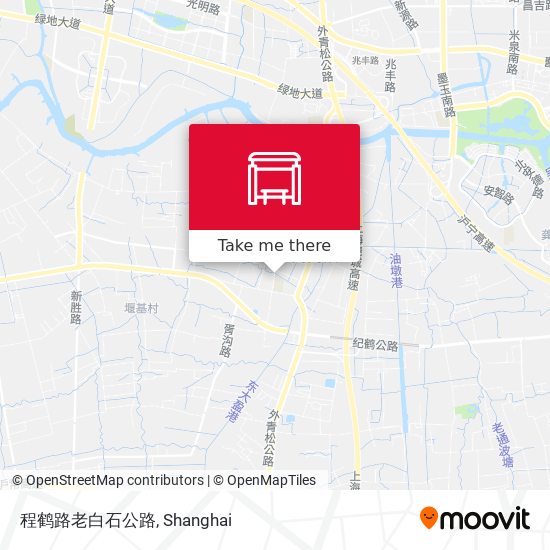 程鹤路老白石公路 map