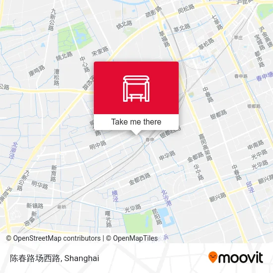 陈春路场西路 map