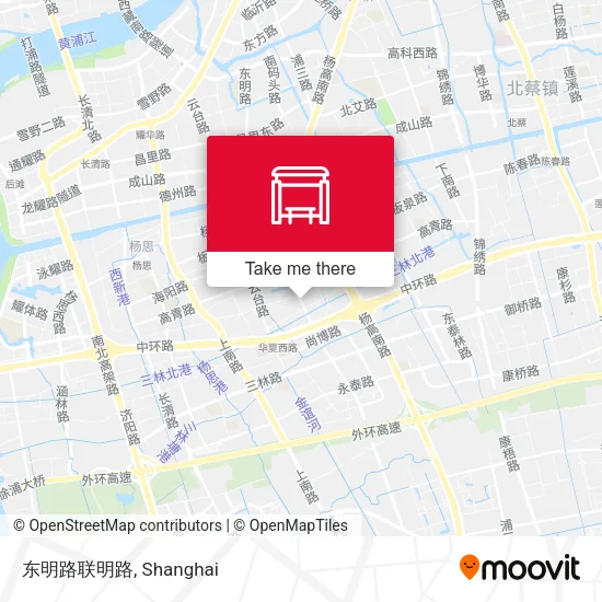 东明路联明路 map