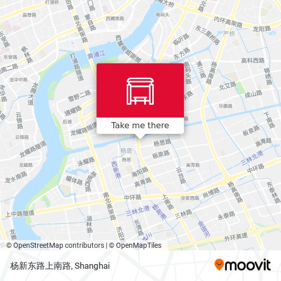 杨新东路上南路 map