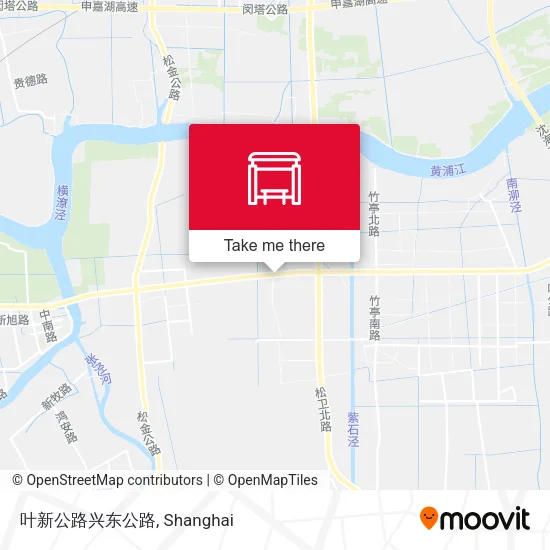 叶新公路兴东公路 map