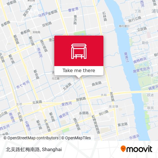 北吴路虹梅南路 map