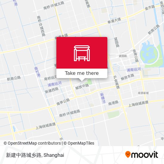 新建中路城乡路 map