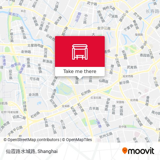 仙霞路水城路 map