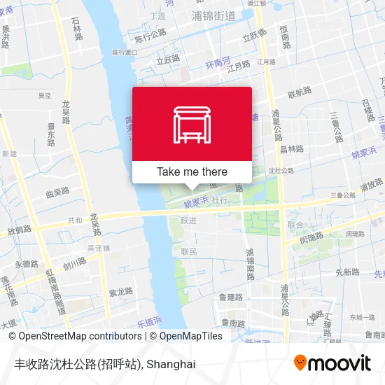丰收路沈杜公路(招呼站) map