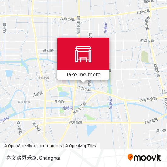 崧文路秀禾路 map