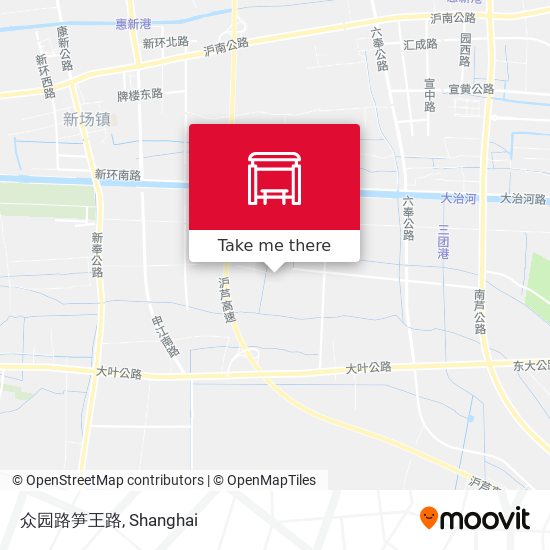 众园路笋王路 map