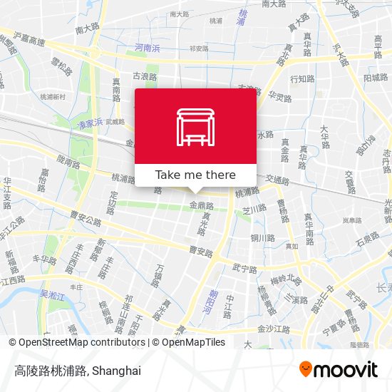 高陵路桃浦路 map
