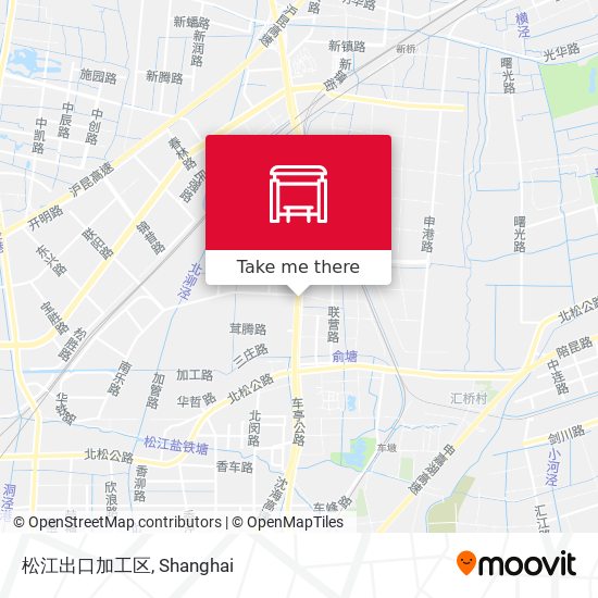 松江出口加工区 map