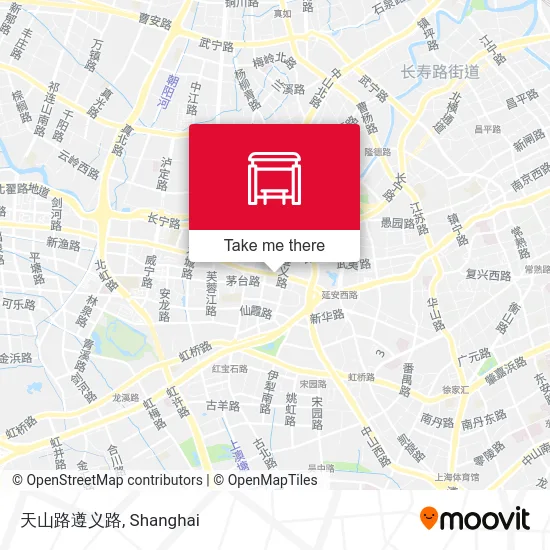 天山路遵义路 map