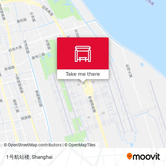 1号航站楼 map