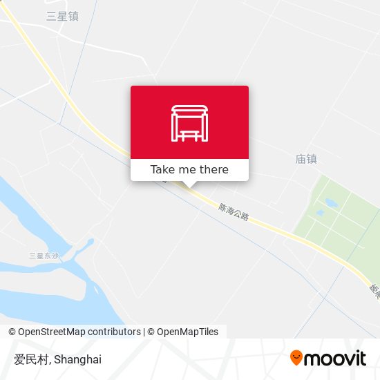 爱民村 map