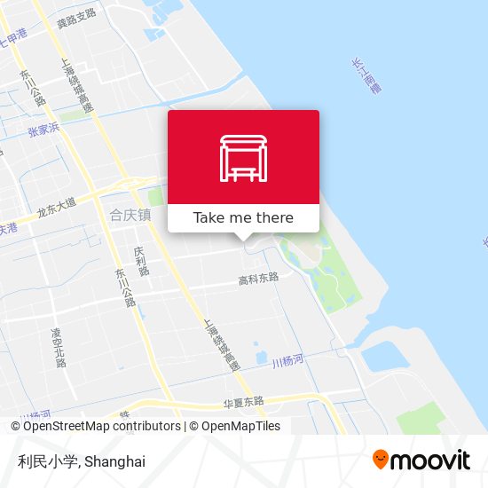 利民小学 map