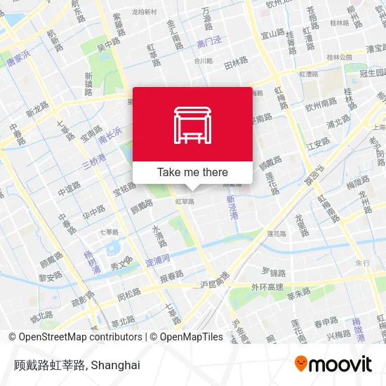 顾戴路虹莘路 map