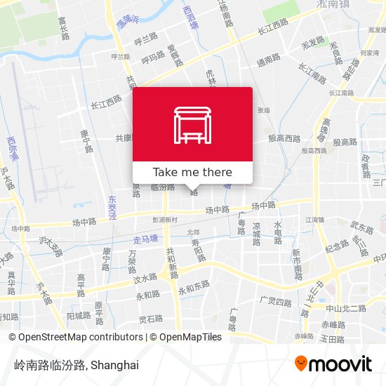 岭南路临汾路 map