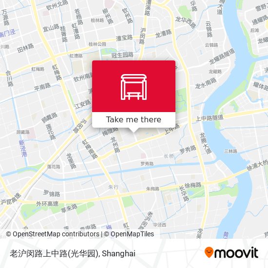 老沪闵路上中路(光华园) map