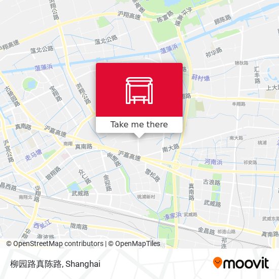 柳园路真陈路 map