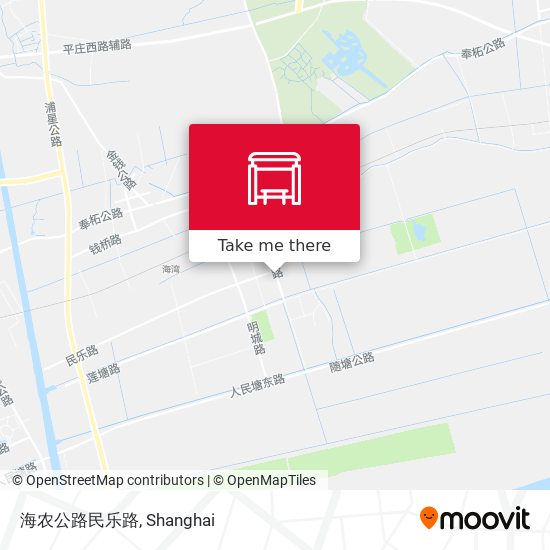 海农公路民乐路 map