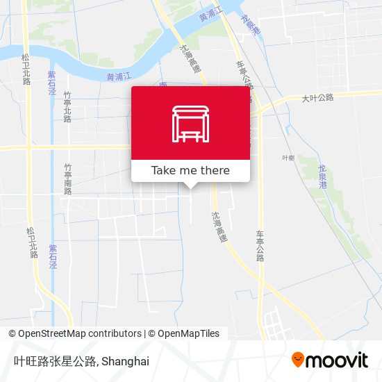 叶旺路张星公路 map