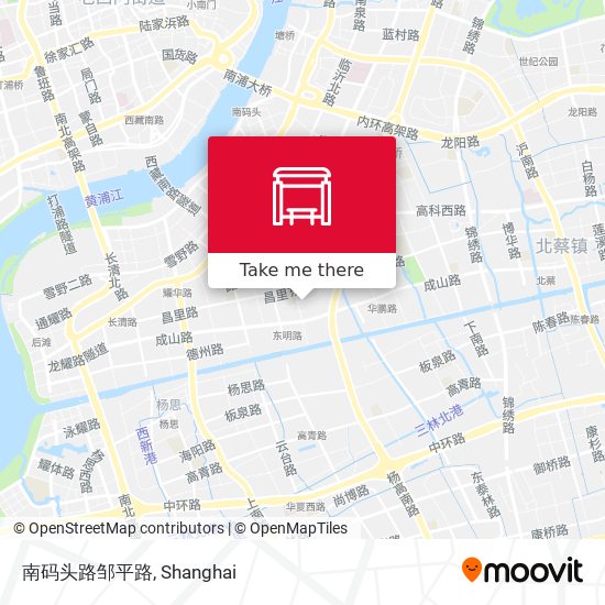 南码头路邹平路 map