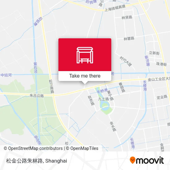 松金公路朱林路 map