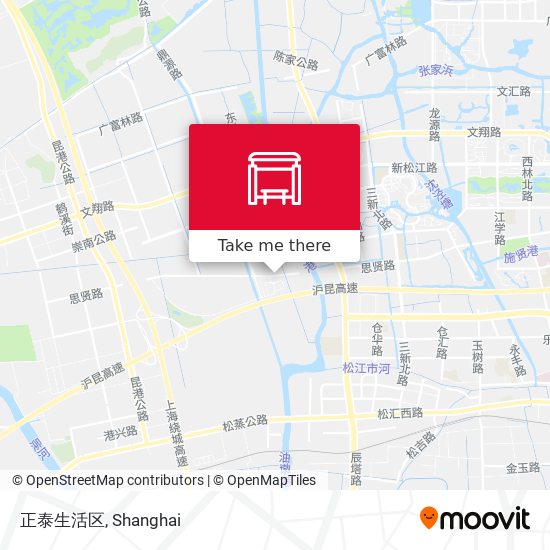 正泰生活区 map