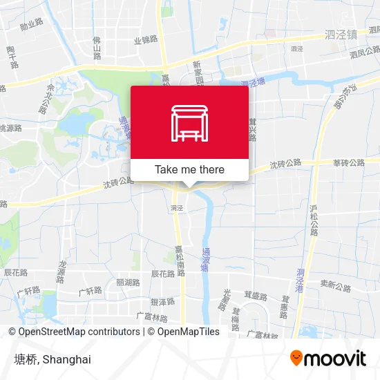 塘桥 map