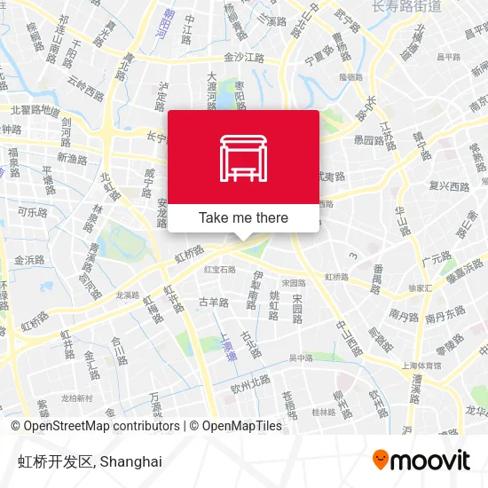 虹桥开发区 map
