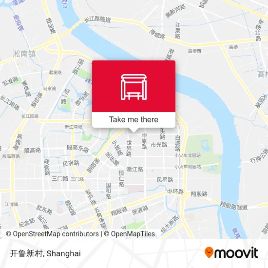开鲁新村 map