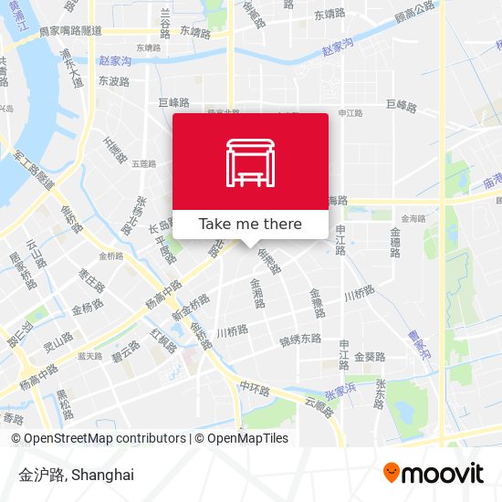 金沪路 map
