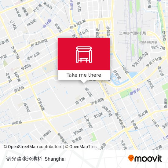 诸光路张泾港桥 map