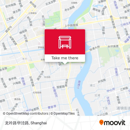 龙吟路华泾路 map
