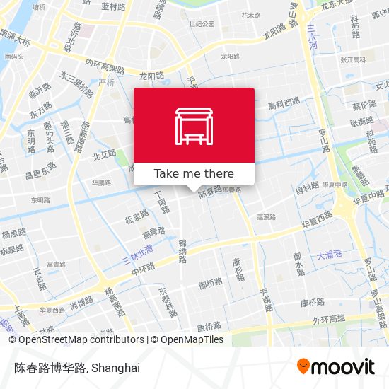 陈春路博华路 map