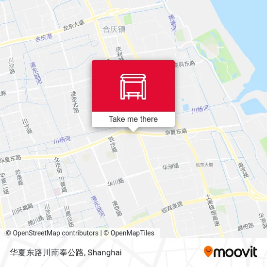 华夏东路川南奉公路 map