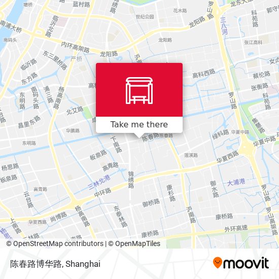 陈春路博华路 map