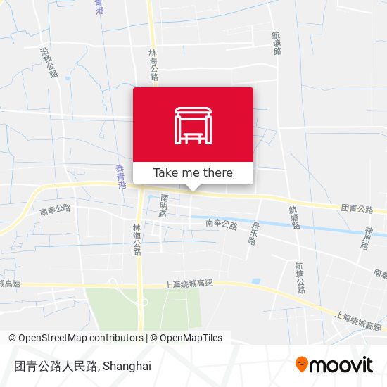 团青公路人民路 map