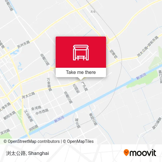 浏太公路 map