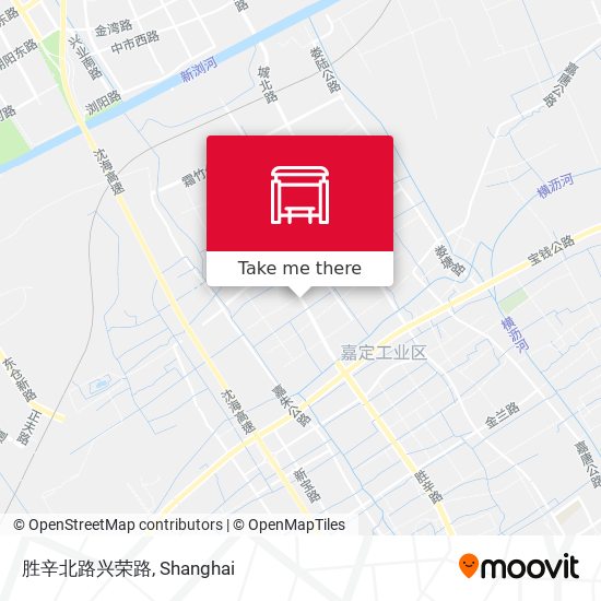 胜辛北路兴荣路 map