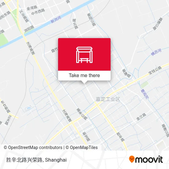 胜辛北路兴荣路 map