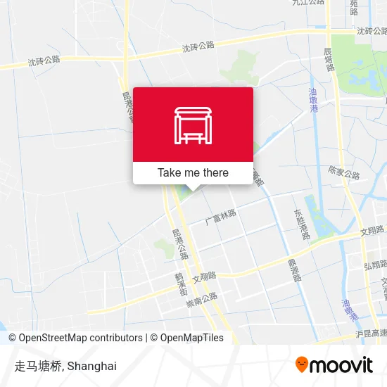 走马塘桥 map